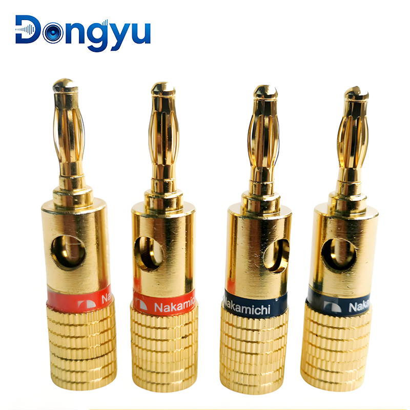 Banana Plug - 4MM Nakamichi Muz Konektörü Fişleri Jack