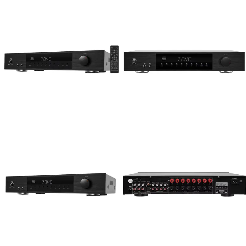 Class D Amplifier - Yüksek Güçlü D Sınıfı 4 Bölgeli