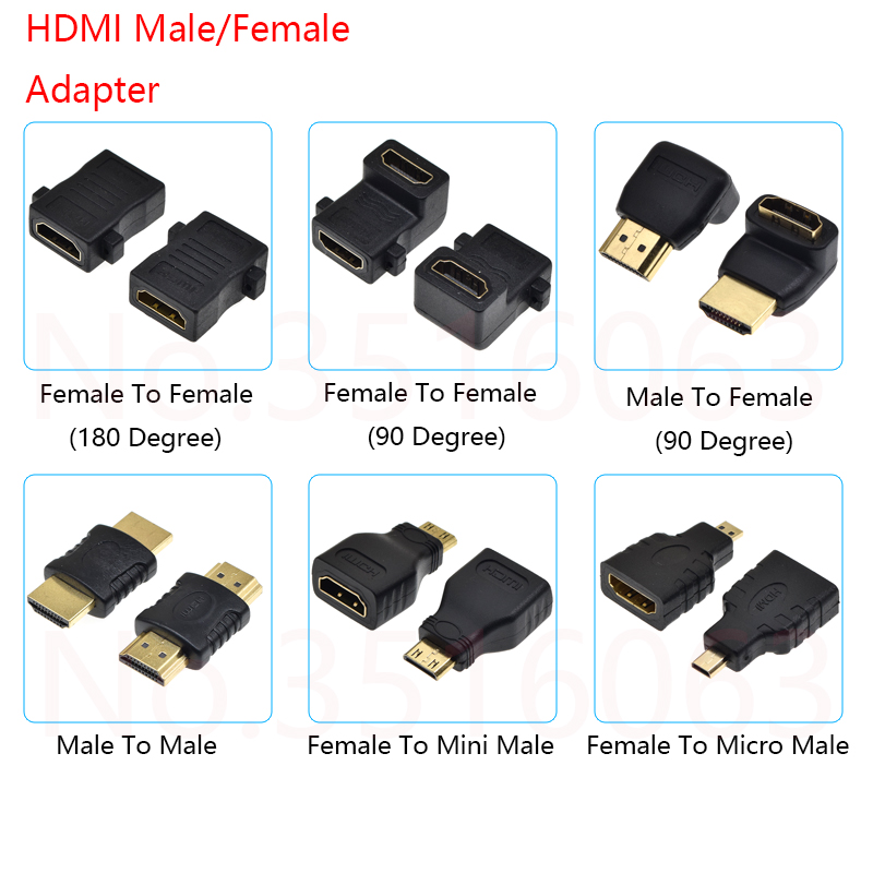 Mdi Cable - Hdmi/Mini Hdmi/Mikro Hdmi Genişletici Kadın Kadın/Erkek