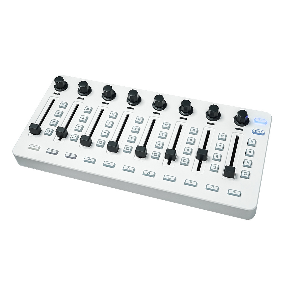 Audio Interface - MIDI Kontrol Mikseri, 8 Enkoder, Yazılım