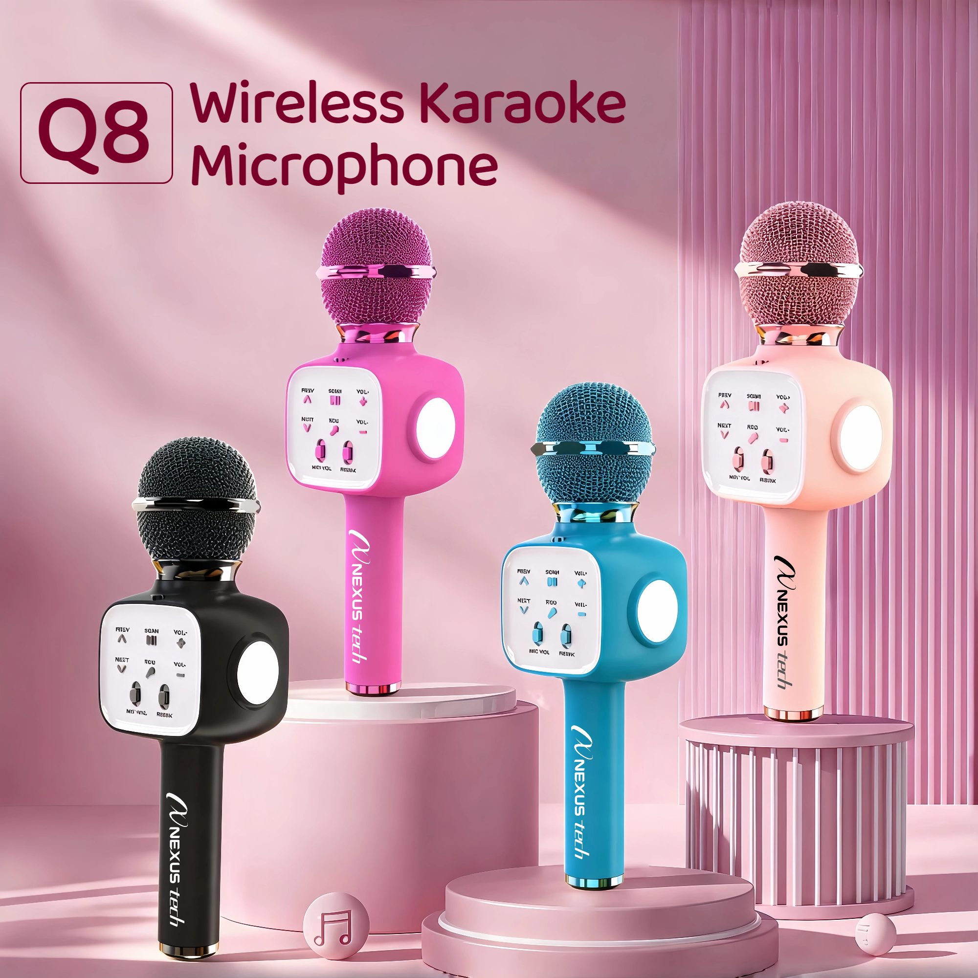 Speaker Kit - Halloween Premium Kablosuz Karaoke Cihazı, Bluetooth