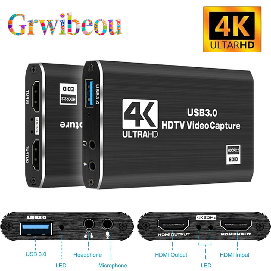 Usb Sound Card - 4K USB 3.0 Video Yakalama Kartı