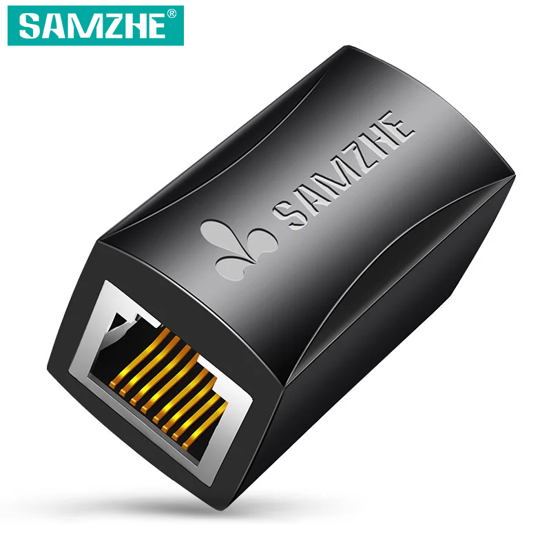 Rj45 Jack - SAMZHE Ethernet adaptörü 8P8C RJ45 Lan
