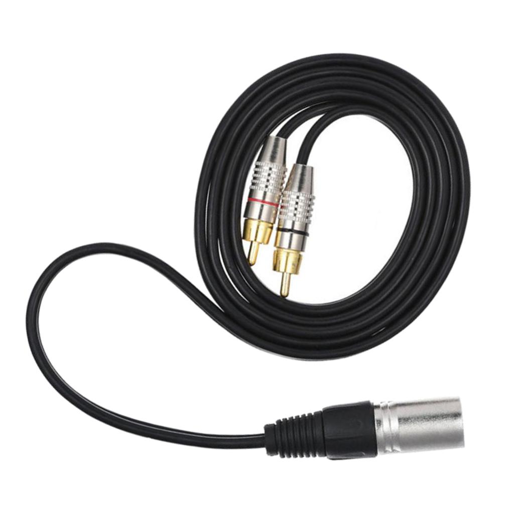 Audio Cable Rca - RCA Erkek - Erkek, XLR Dişi