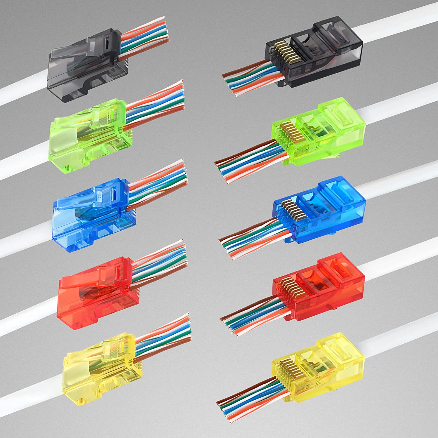 ZoeRax 100 Adet RJ45 Cat6 Konn - Rj45 Jack incelemesi ve fiyatı