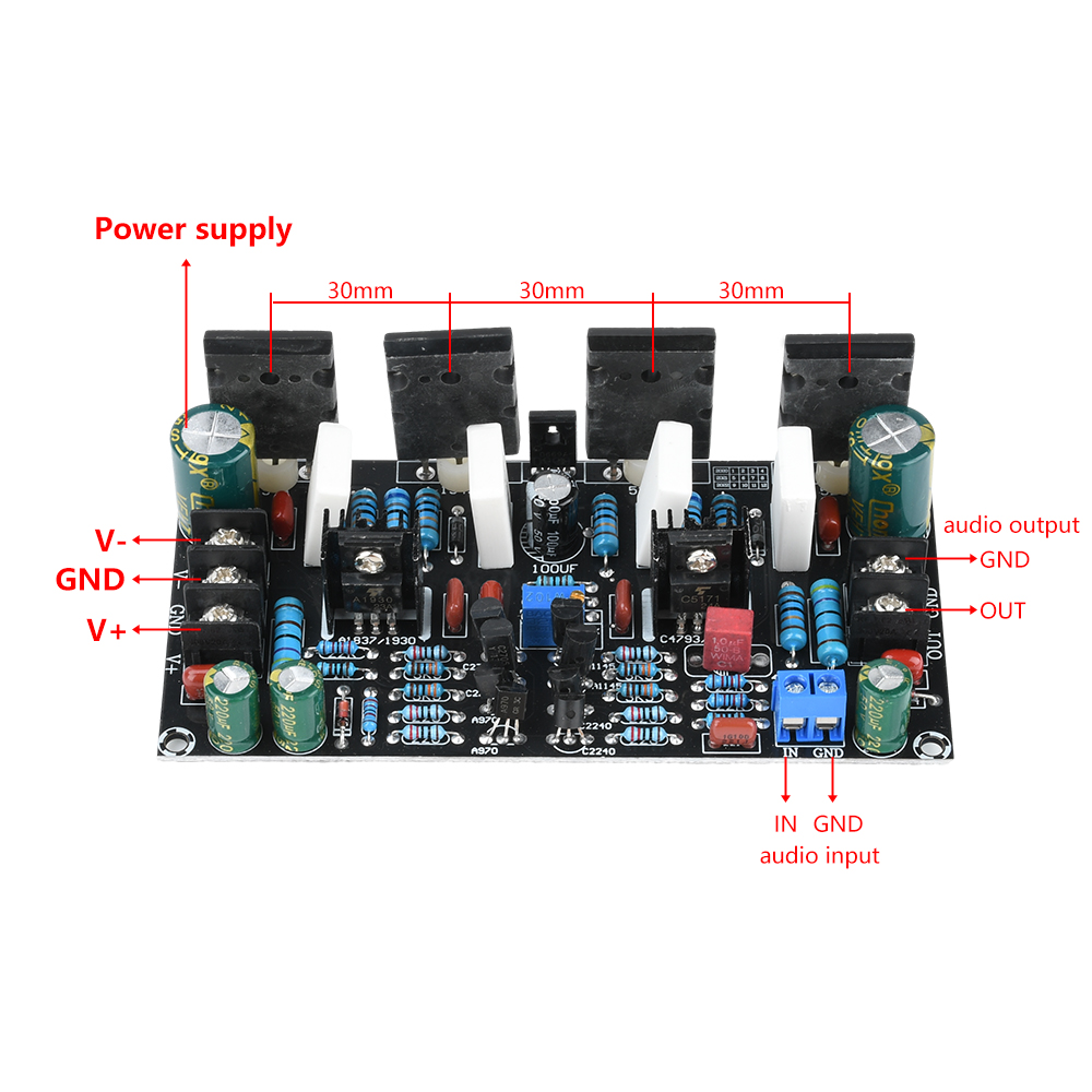 200W Amplifikatör Kartı DC 20V - Volume Control Board incelemesi ve fiyatı