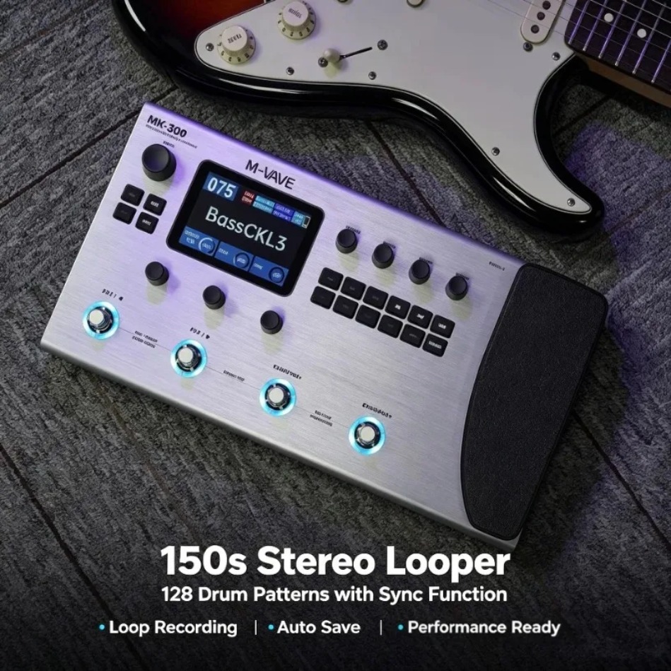 M-VAVE MK-300 Kablosuz Gitar A - Audio Interface incelemesi ve fiyatı