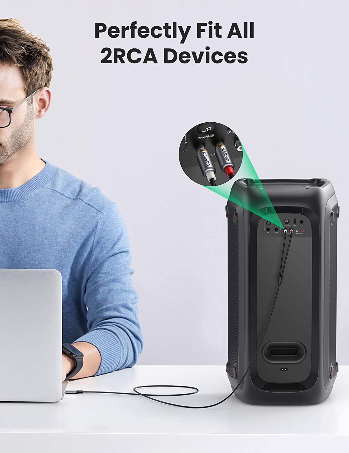 UGREEN USB-C - RCA Ses Kablosu - Rca Cable incelemesi ve fiyatı