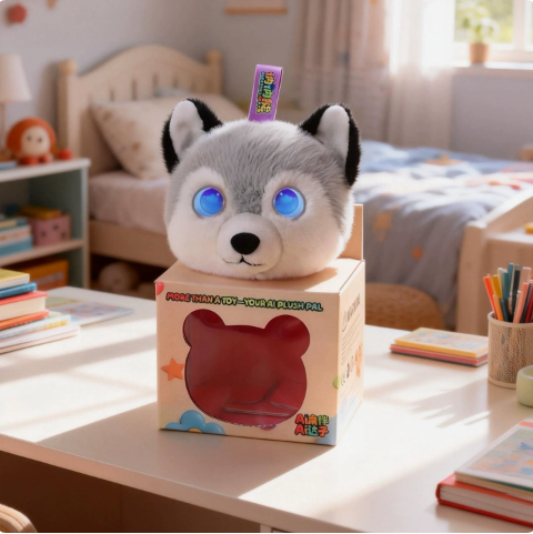AI Akıllı Husky Peluş Oyuncak, - Woofer incelemesi ve fiyatı