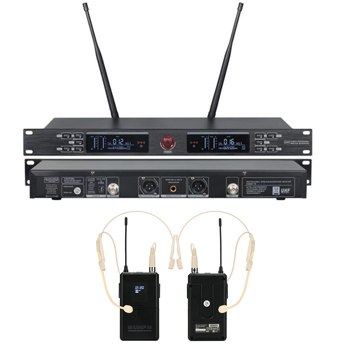 640-690MHz UR-2000-H Çift Kana - Ribbon Microphone incelemesi ve fiyatı