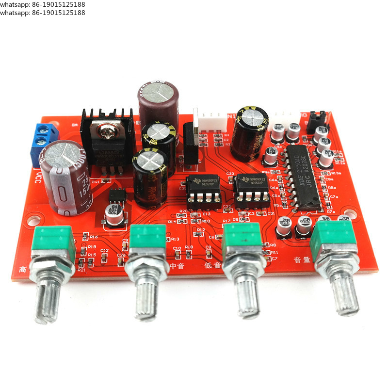 NE5532 Ton Ön Amplifikatör Ses - Volume Control Board incelemesi ve fiyatı