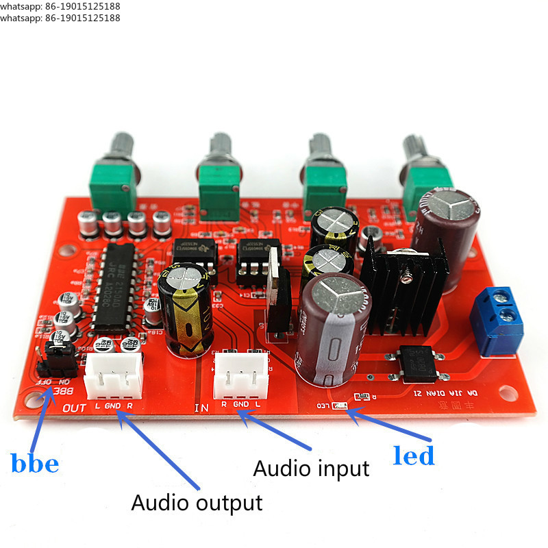 NE5532 Ton Ön Amplifikatör Ses - Volume Control Board incelemesi ve fiyatı