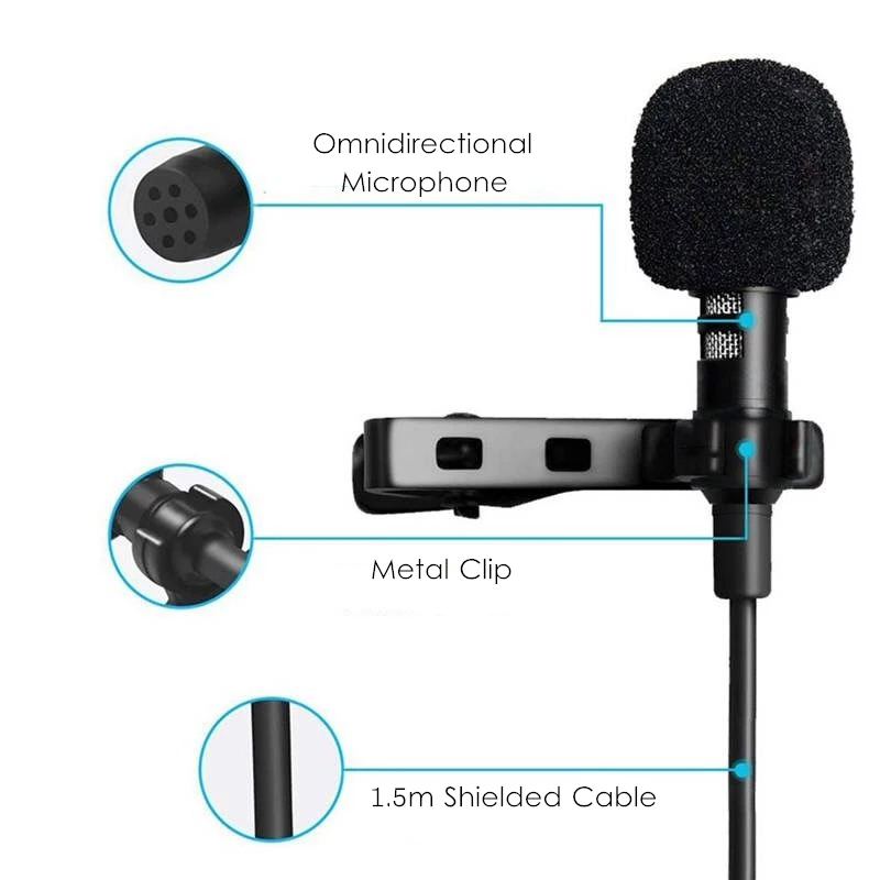 3.5mm Mini Taşınabilir Yaka Mi - Microphone Capsule incelemesi ve fiyatı