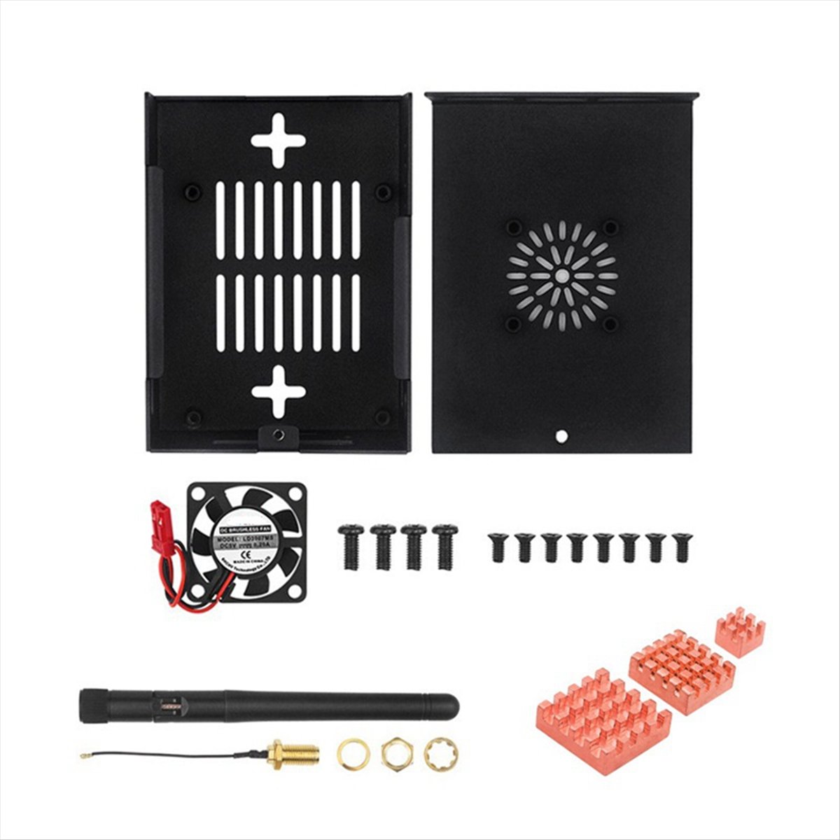 Orange Pi 5 Pro / 5 Ultra kasa - Heatsink Aluminum incelemesi ve fiyatı