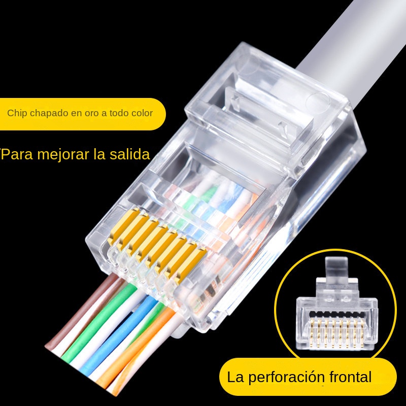100 adet Cat6 Cat6e CAT5e RJ45 - Rj45 Jack incelemesi ve fiyatı