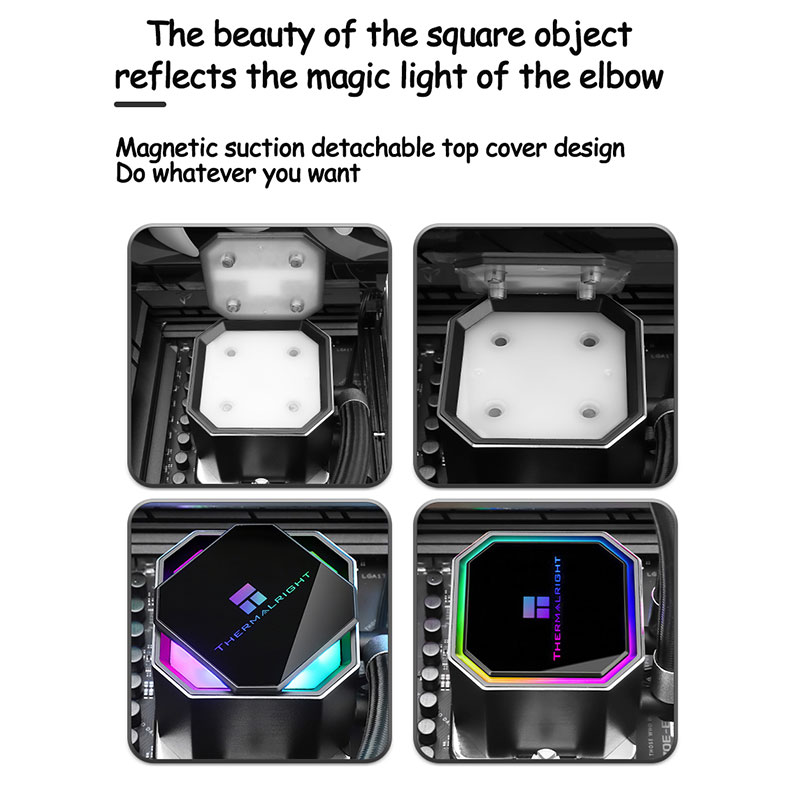 Thermalright dondurulmuş prizm - Heatsink Aluminum incelemesi ve fiyatı