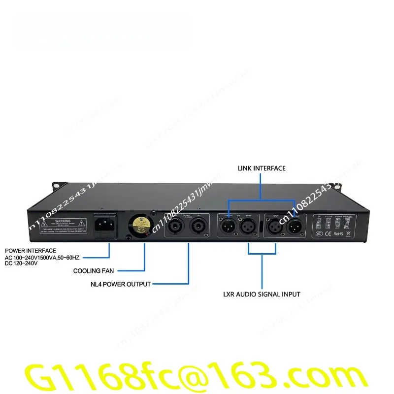 1000W x 2 (8 Ohm) Güç Amplifik - Class D Amplifier incelemesi ve fiyatı
